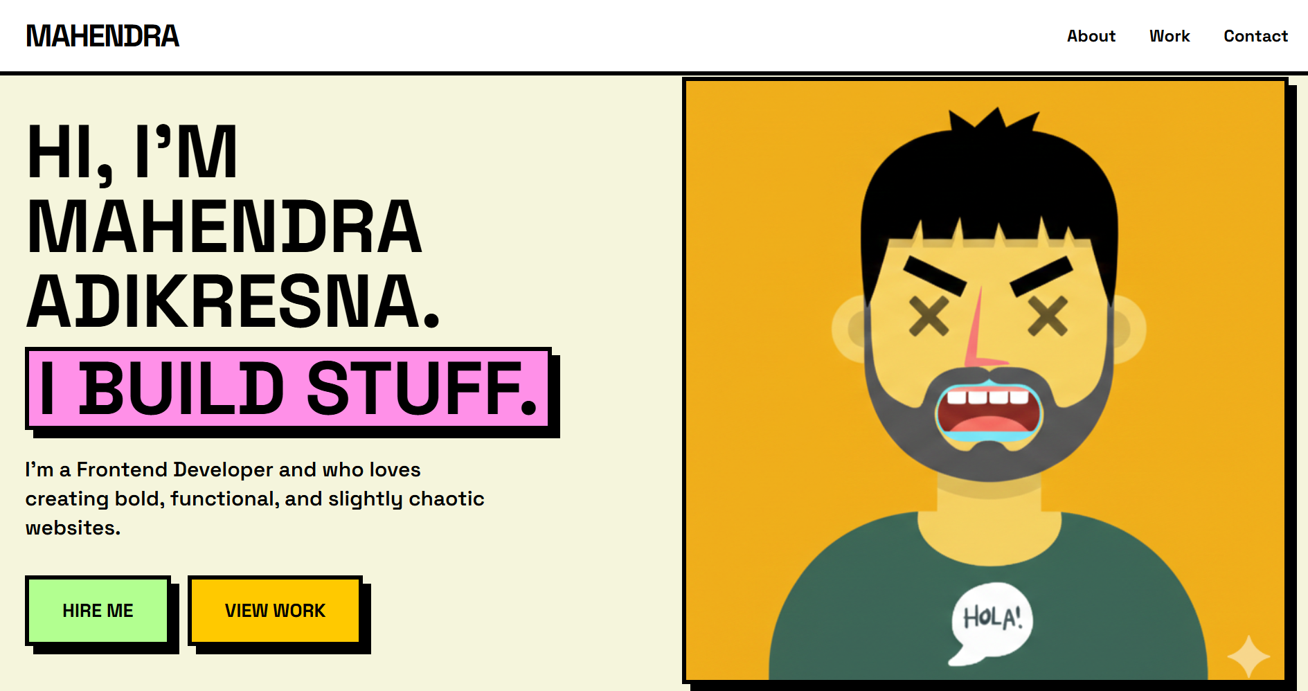 Personal Portfolio Website